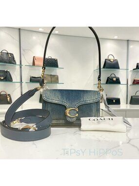 NEW WITH TAGS COACH DENIM TABBY 20 SHOULDER BAG   (726D210P)